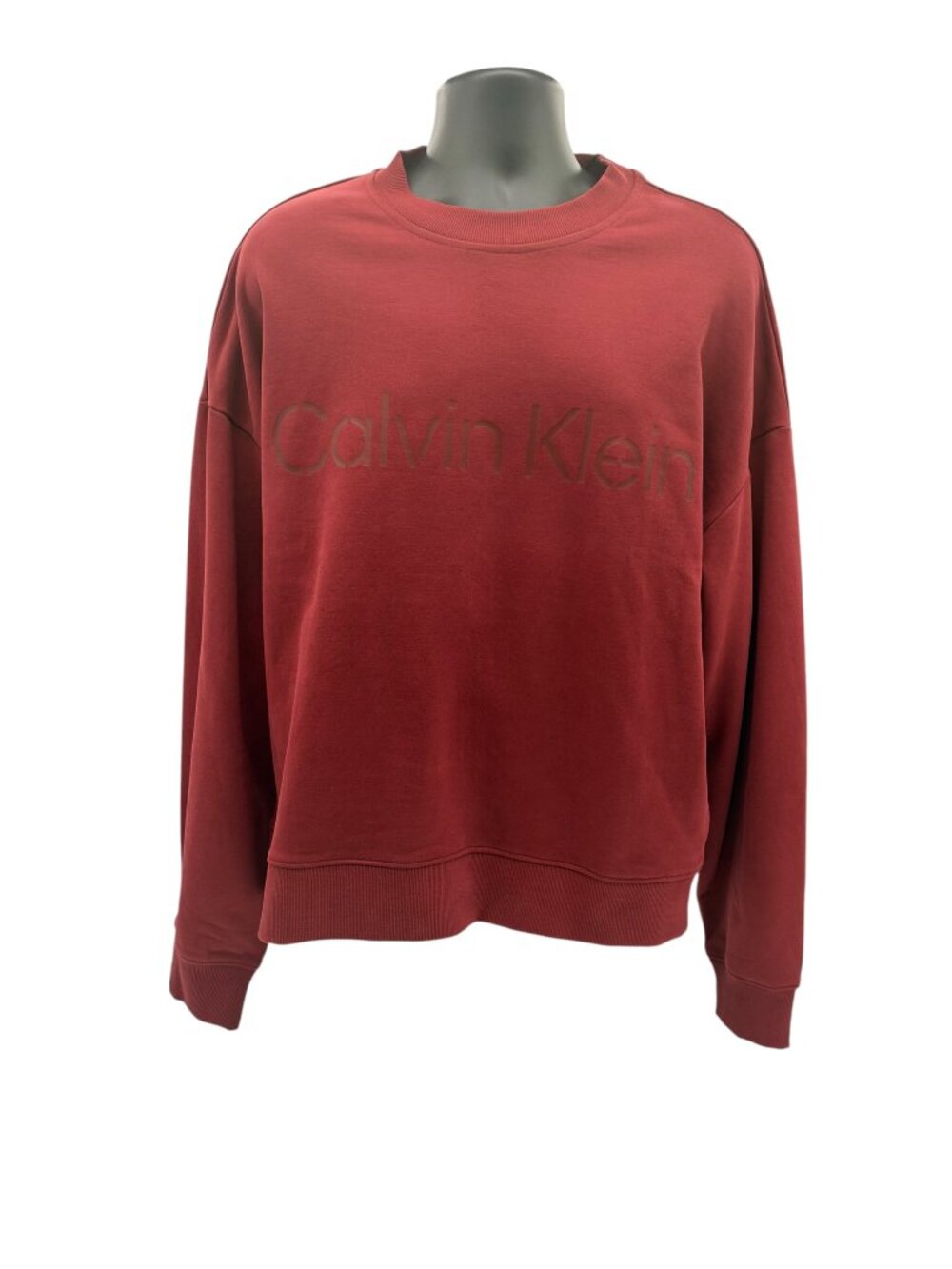 NWT Men's Calvin Klein XL Burgundy Sweatshirt